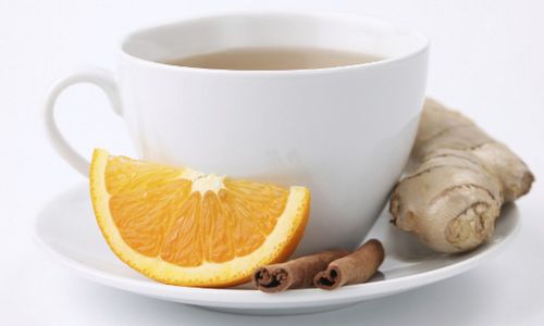 имбирный чай с апельсином