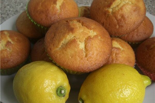 лимонные кексы классический рецепт